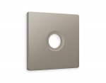 Лицевая панель ALFA (Серо-бежевый матовый) для TV розетки QUANT AP3730 Ambrella Volt