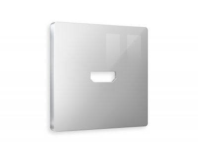 Лицевая панель ALFA (Серебро глянец) для HDMI розетки QUANT AP4140 Ambrella Volt Лицевая панель ALFA (Серебро глянец) для HDMI розетки QUANT AP4140 Ambrella Volt