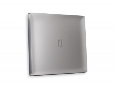 Лицевая панель ALFA (Сталь матовый) для 1-клавишных выключателей с подсветкой QUANT AP5020 Ambrella Volt