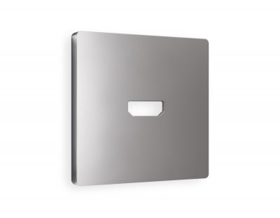 Лицевая панель ALFA (Сталь матовый) для HDMI розетки QUANT AP5140 Ambrella Volt Лицевая панель ALFA (Сталь матовый) для HDMI розетки QUANT AP5140 Ambrella Volt