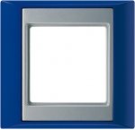 JUNG А Plus Синий/Алюминий Рамка 3-я (AP583BLAL)