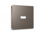 Лицевая панель ALFA (Темная бронза матовый) для HDMI розетки QUANT AP6440 Ambrella Volt