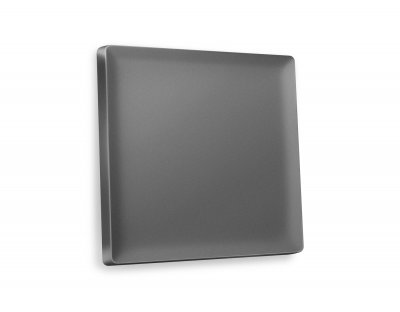 Лицевая панель ALFA (Антрацит серый) для 1-клавишных выключателей QUANT AP6510 Ambrella Volt
