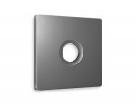Лицевая панель ALFA (Антрацит серый) для TV розетки QUANT AP6630 Ambrella Volt
