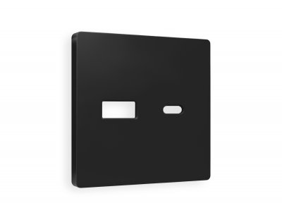 Лицевая панель ALFA (Черный матовый) для розетки 2USB тип A+C QUANT AP8110 Ambrella Volt Лицевая панель ALFA (Черный матовый) для розетки 2USB тип A+C QUANT AP8110 Ambrella Volt