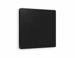 Лицевая панель ALFA (Черный матовый) заглушка для суппорта QUANT AP8160 Ambrella Volt