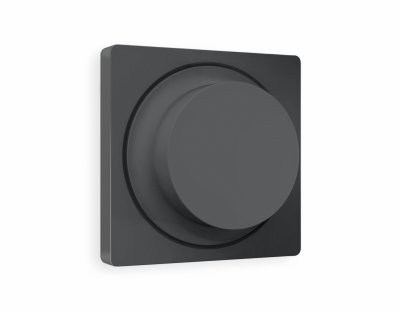 Лицевая панель ALFA (Графит Мягкое касание) для светорегулятора универсального QUANT AP9055 Ambrella Volt Лицевая панель ALFA (Графит Мягкое касание) для светорегулятора универсального QUANT AP9055 Ambrella Volt