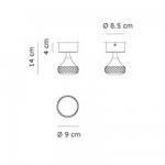 Потолочный светильник Axo Light APFAIRYXCSCRLED Fairy