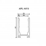 Шинопровод трековый Aployt APL.0272.00.300 Magnetic track 220