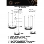 Люстра подвесная Aployt APL.793.03.60 Arianna