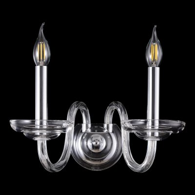 Светильник настенный бра Crystallux ARABESQUE AP2 CHROME ARABESQUE