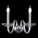 Светильник настенный бра Crystallux ARABESQUE AP2 CHROME ARABESQUE