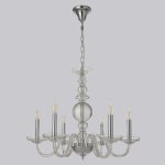 Люстра Crystallux ARABESQUE SP6 CHROME ARABESQUE