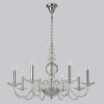Люстра Crystallux ARABESQUE SP8 CHROME ARABESQUE