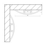 Профиль алюминиевый SWG ARC-608FL SWG ARC-608FL