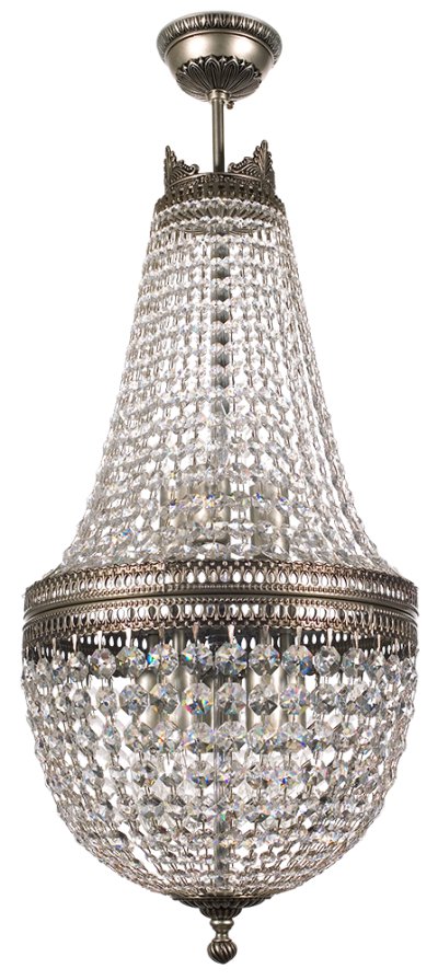 Потолочный светильник Kutek AREZZO-CRYSTAL SWAROVSKI ARE-PL-8(N)300
