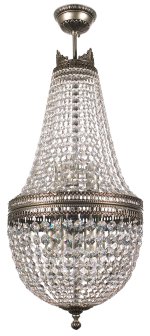 Потолочный светильник Kutek AREZZO-CRYSTAL SWAROVSKI ARE-PL-8(N)300