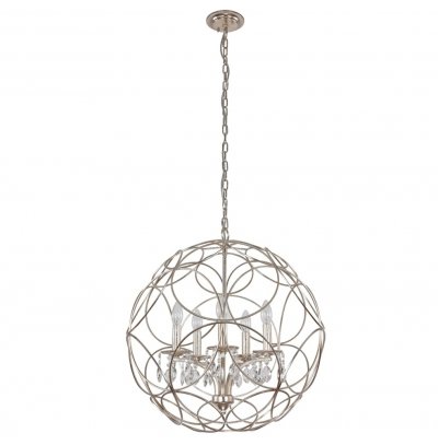 Светильник подвесной Crystal Lux ARIA SP5 SILVER (1110/205) Светильник подвесной Crystal Lux ARIA SP5 SILVER (1110/205)