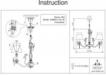 Люстра подвесная Maytoni ARM013-05-W с птичками Bird