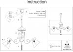 Люстра Maytoni ARM031-08-W Cella