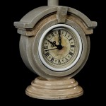 Настольная лампа с часами Maytoni ARM132-TL-01-GR Milea