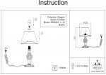 Настольная лампа Maytoni ARM220-11-B Contrast