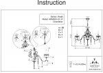 Люстра Maytoni ARM400-07-R Elegant Vivaldi