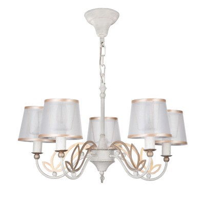 

Люстра Maytoni ARM824-PL-05-W Dafni