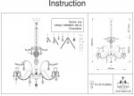 Люстра Maytoni ARM907-08-G Monogram Lira