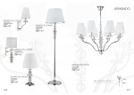 Настольная лампа Crystal Lux ARMANDO LG1 CHROME (0180/501)