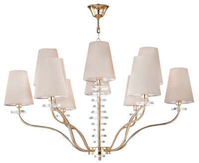 Люстра Crystal Lux ARMANDO SP6+6 GOLD (0181/312) Люстра Crystal Lux ARMANDO SP6+6 GOLD (0181/312)