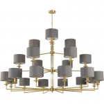 Люстра KUTEK MOOD ARTU ART-ZW-12+6+3 (ZM) 