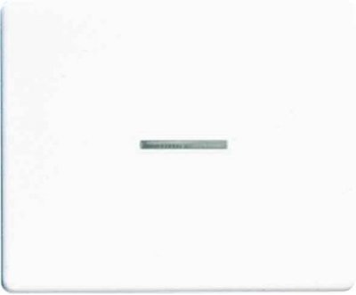 JUNG АS 500 Бел Накладка светорегулятора/выключателя нажимного с индикацией (AS1561.07UWW) JUNG АS 500 Бел Накладка светорегулятора/выключателя нажимного с индикацией (AS1561.07UWW)