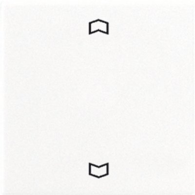 JUNG АS 500 Бел Накладка нажимного электронного жалюзийного выключателя с ДУ (радио) (AS5232FWW) JUNG АS 500 Бел Накладка нажимного электронного жалюзийного выключателя с ДУ (радио) (AS5232FWW)