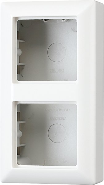 JUNG АS 500 Бел Коробка 2-я для накладного монтажа (AS582AWW) JUNG АS 500 Бел Коробка 2-я для накладного монтажа (AS582AWW)