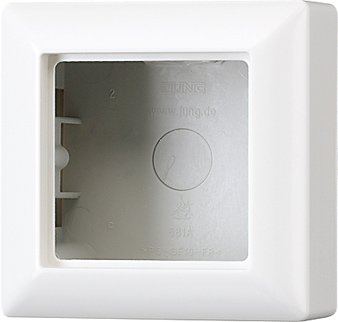 JUNG АS 500 бежевый Коробка 3-я для накладного монтажа (AS583AW) JUNG АS 500 бежевый Коробка 3-я для накладного монтажа (AS583AW)