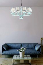 Люстра подвесная Lucia Tucci ASHANTI 1260.10 blue