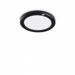 Ideal Lux AURA PL ROUND 3000K NERO SENSOR