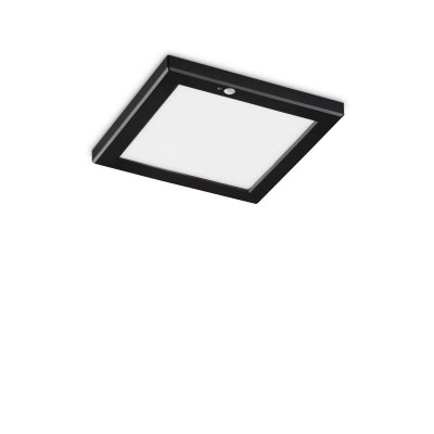 Ideal Lux AURA PL SQUARE 4000K NERO SENSOR