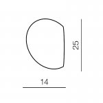 Настенный светильник Azzardo Lotus AZ0153
