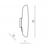 Настенный светильник Azzardo Ariel AZ0264