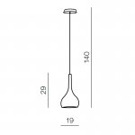 Подвесной светильник Azzardo Soul 1 AZ0272