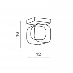 Потолочный светильник Azzardo Happy 1 AZ0483