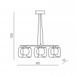 Подвесной светильник Azzardo Happy 3 AZ0484