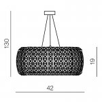 Подвесная люстра Azzardo Sophia 5 AZ0522