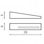 Накладной светильник  Azzardo Vialetto R AZ0576