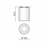 Потолочный светильник Azzardo Bross 1 AZ0858