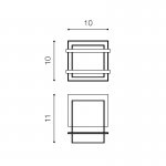 Настенный светильник Azzardo Blas AZ0865