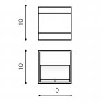 Настенный светильник Azzardo Venus AZ0893