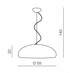 Подвесная люстра Azzardo Ragazza AZ0900